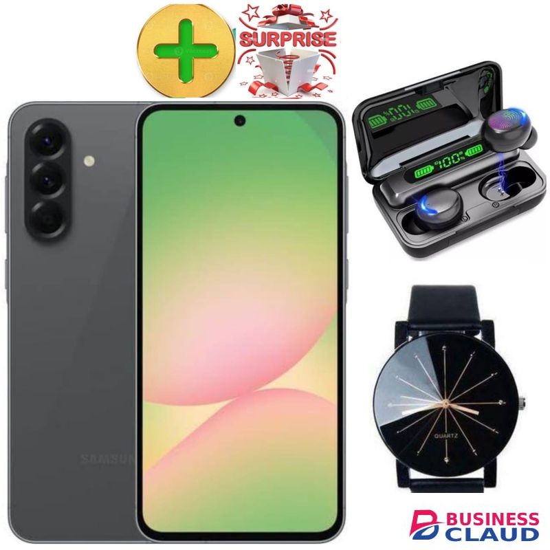 Samsung Galaxy A56 5G, 6.7", 256GB + 8GB RAM (Dual SIM), 5000mAh, Awesome give aways(WEB WATCH,F9 EARPODS)+24 MONTHS WARRANTY