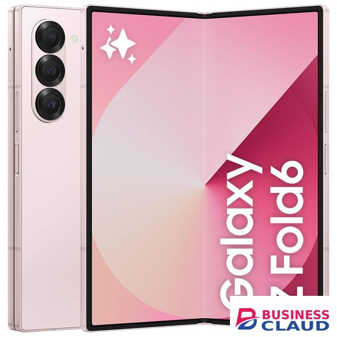 Samsung Galaxy Z Fold 6 AI Cell Phone- 12+256GB-Duos- Physical nano sim plus E sim- Phantom pink