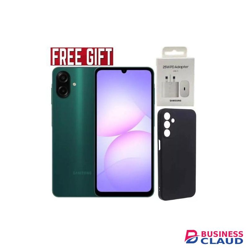 Samsung Galaxy A07, 6.7'' Display, 4GB RAM + 64GB ROM (Dual Sim) 50MP Camera, 5000mAh COMES WITH FREE GIFTS (C TO C HEADER + SILICONE COVER )