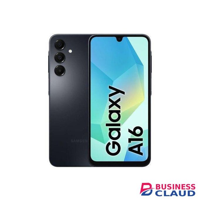 Samsung Galaxy A16, 6.7", 4GB RAM + 128GB (Dual SIM), 5000mAh, Black (2YRs WRTY) + Smart Watch , F9 Earbuds & Phone Cover
