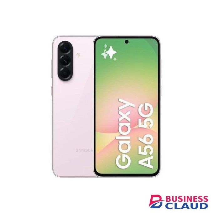 Samsung Galaxy A56 5G, 6.7", 128GB ROM + 8GB RAM (Dual SIM), 5000mAh, Awesome Pink + Travel Adapter & Tripod Stand