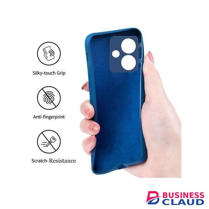 INFINIX HOT 12 Cover Soft Silicone TPU Flexible Rubber Slim Fit Matte Cover Anti fingerprint Case Precise cutouts