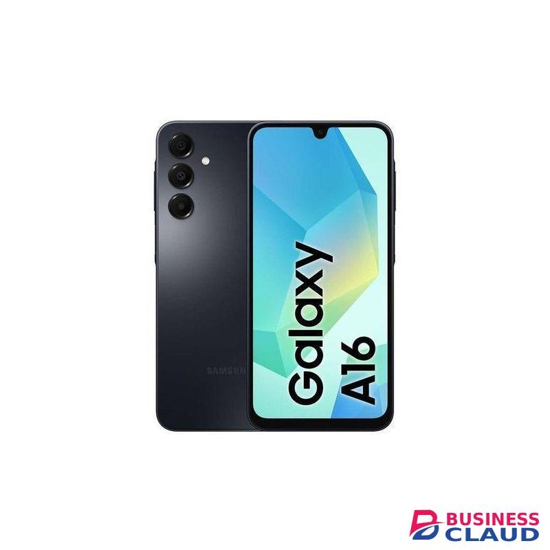 Samsung Galaxy A16, 6.7", 4GB RAM + 128GB (Dual SIM), 5000mAh, Black (2YRs WRTY) + Led Watch , Power Bank & Charging Adapter