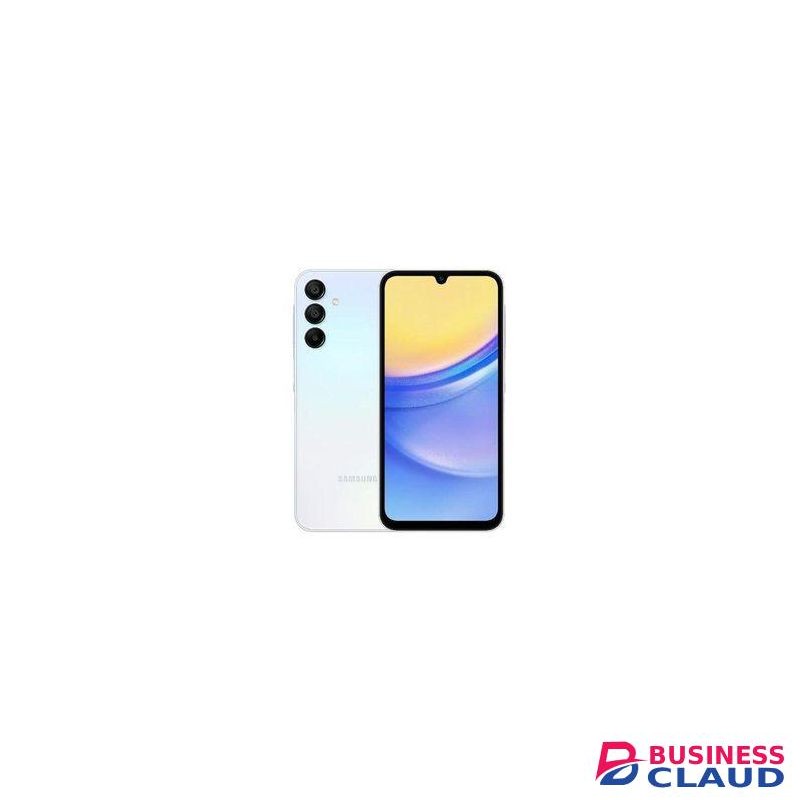 Samsung Galaxy A15, 6.5", 8GB RAM + 256GB (Dual SIM), 5000mAh Battery, 4G- Light Blue + Watch & Powerbank