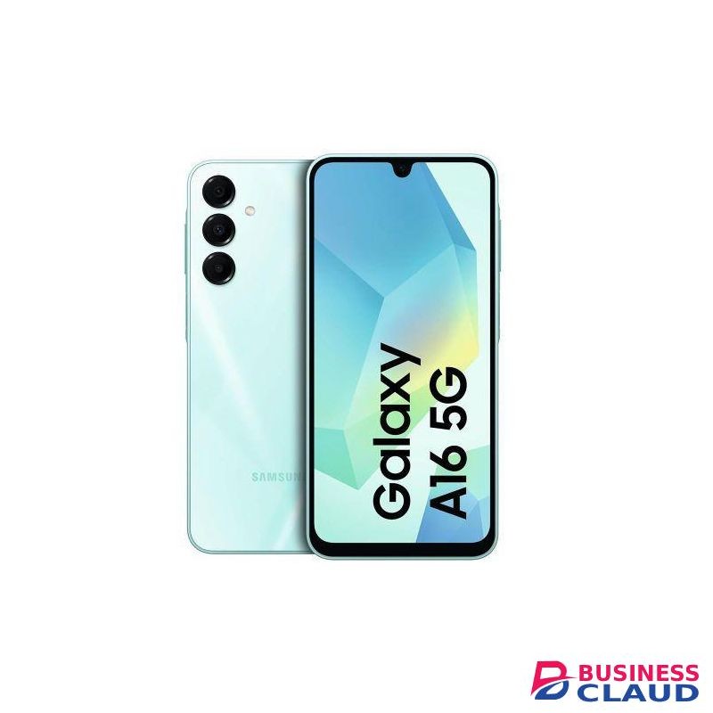 Samsung Galaxy A16, 6.7", 128GB ROM + 4GB RAM (Dual SIM), 5000mAh, Light Green + Power Bank, Phone Cover & Smart Watch