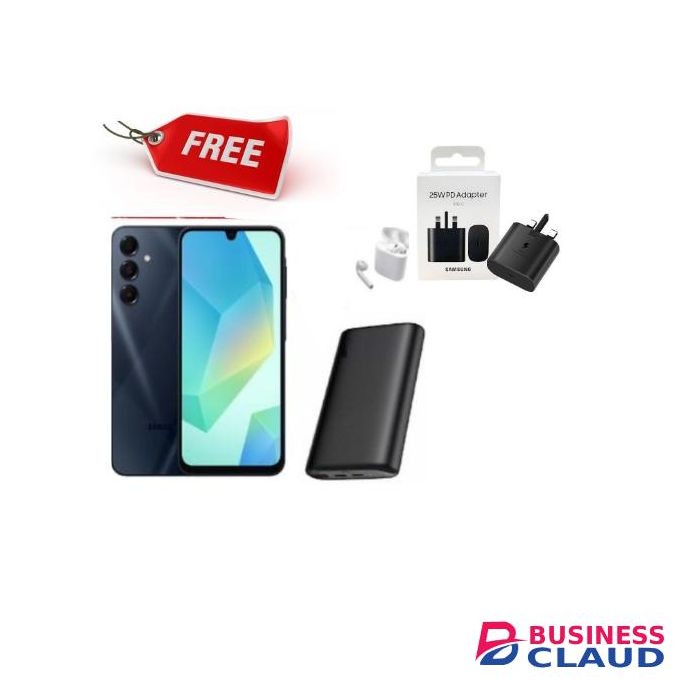 Samsung GALAXY A16, 6.7'' HD+, 4GB RAM + 128GB ROM, DUAL SIM, 50MP, 5000mAh + FREE GIFTS