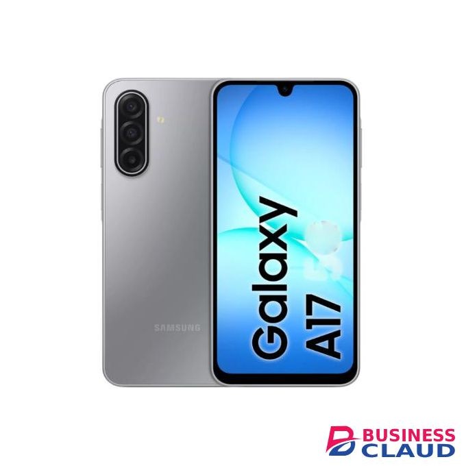 Samsung Galaxy A17, 6.7'' HD+ Display, 8GB RAM + 256GB ROM (Dual Sim), 50MP Camera, 5000mAh Battery - Gray + LED Watch + Earpods & Power bank