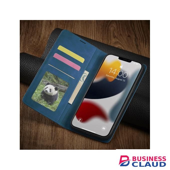 Infinix Hot 8 Luxury Leather Flip Wallet Case with Magnetic Closure, Shockproof, Card Holder & Kickstand