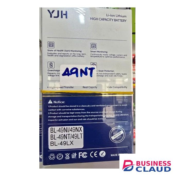 Original Replacement Itel A60 / A60s / A70 / Infinix Hot 30i / Smart 7 HD / Smart 8 (BL-49NI / BL-49NX) High Capacity Lithium Polymer Battery Spare