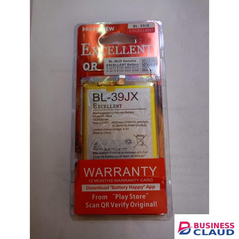 EXCELLENT Infinix X622 Hot S3X Smartphone Replacement Battery (BL-39JX)