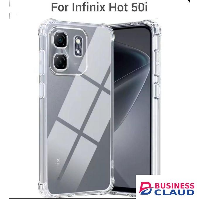 Infinix Hot 50i soft clear/transparent phone case/Cover