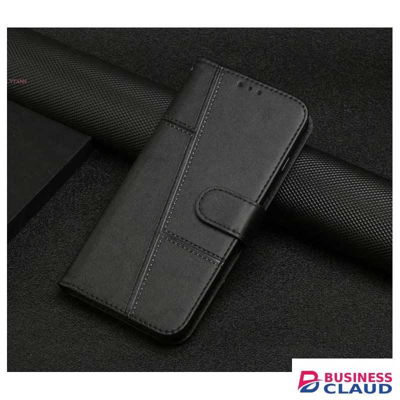 Infinix Hot 60i Leather Magnetic Case Flip Cover/Case with Card Slots & All-Round Protection Phone Case/ cover