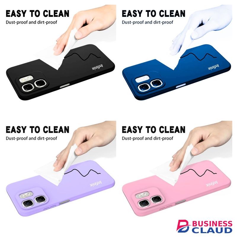 Infinix Hot 50i / Smart 9 Original Liquid Silicone Phone Case - Multi-Color Protective Cover with Soft-Touch Finish