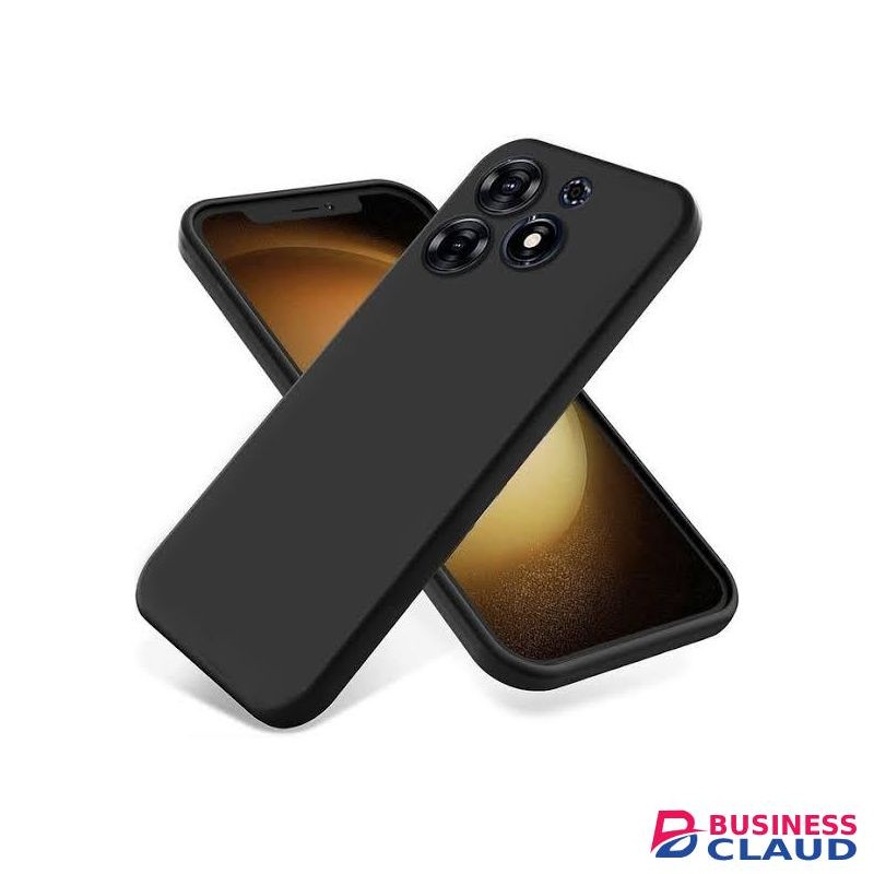 ( Infinix Smart 8 / Smart 8 Plus / Smart 8 Pro / Hot 40i / Spark 20) Shockproof Liquid Silicone Back Case Cover with Smooth Interior and Full Camera Cover