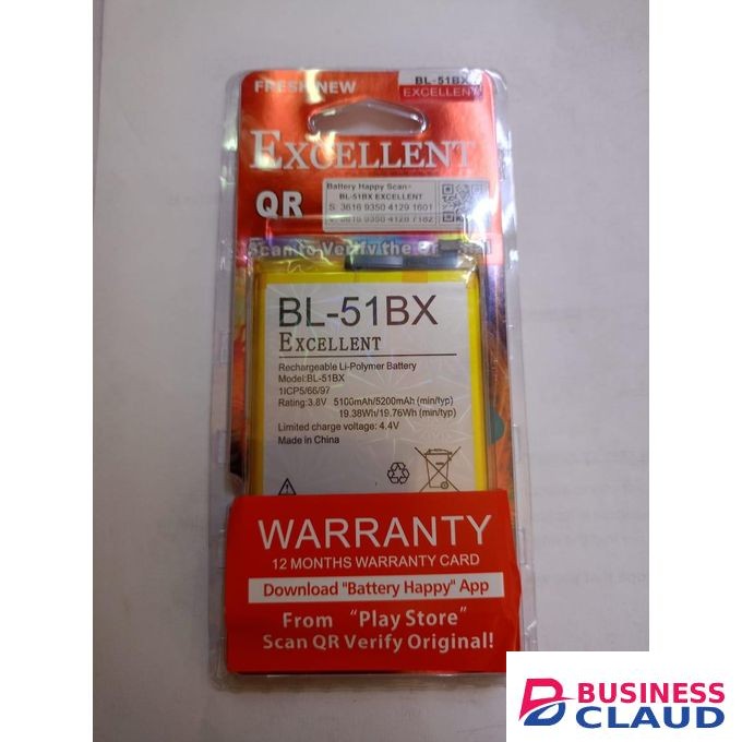 EXCELLENT 100% Brand new high quality BL-51BX Battery For infinix / X692/NOTE 8/X683/HOT 10/X682B/NOTE 8i 5200mAh Batteries