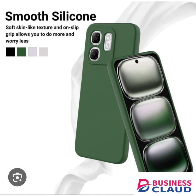 Infinix Hot 50i Green Soft feel Phone Case Protective Cover