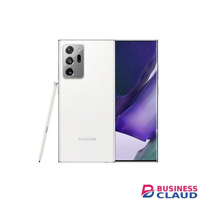 Samsung SamsungGalaxy Note 20 Ultra 5G + Free Oraimo Earbuds 12GB RAM 128GB ROM Dual Esim 6.9" 2X Dynamic Amoled Display SPen Stylus 4500 mAH smartphone 5G - White