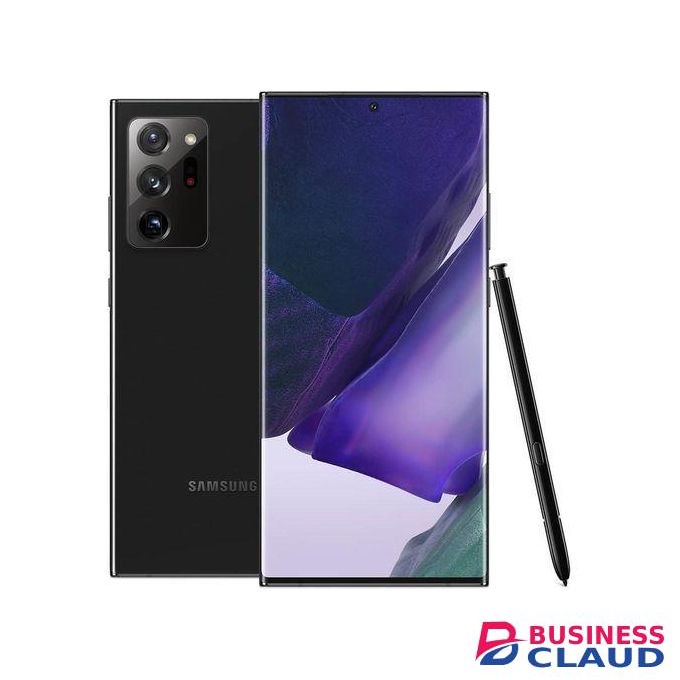 Samsung Galaxy Note 20 Ultra 5G Black 256GB - 6.9" 120 Hz AMOLED Display, 108MP+12MP+12MP Rear Camera, 10MP Selfie Camera, 8K Video, Night Mode