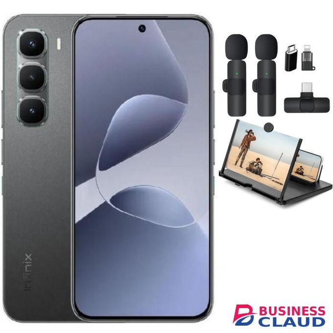 Infinix Hot 60 Pro 128GB+16(8+8)GB 6.78" 144Hz Screen 4G Phone Dual SIM 5160mAh Battery 45W Charging 50MP Camera Fingerprint Lock Android 15 G200 +lapel +magnifier