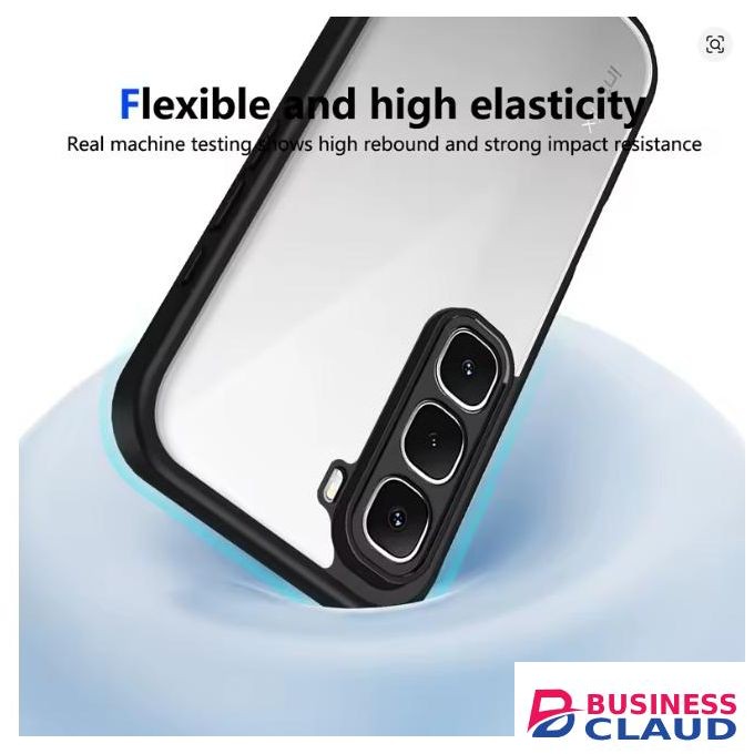 Infinix Hot 60 Pro Plus Cover Shockproof Shell TPU+Acrylic Back Ultra Transparent and Clear Phone Case/ Cover