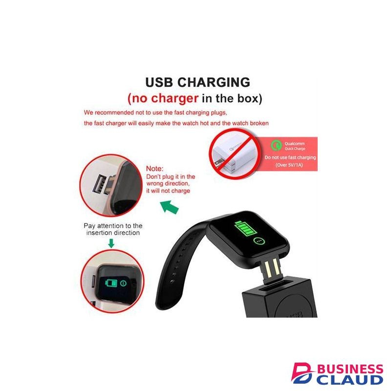 Full Touch Smart Watch Waterproof Sports Fitness For Apple IOS Android