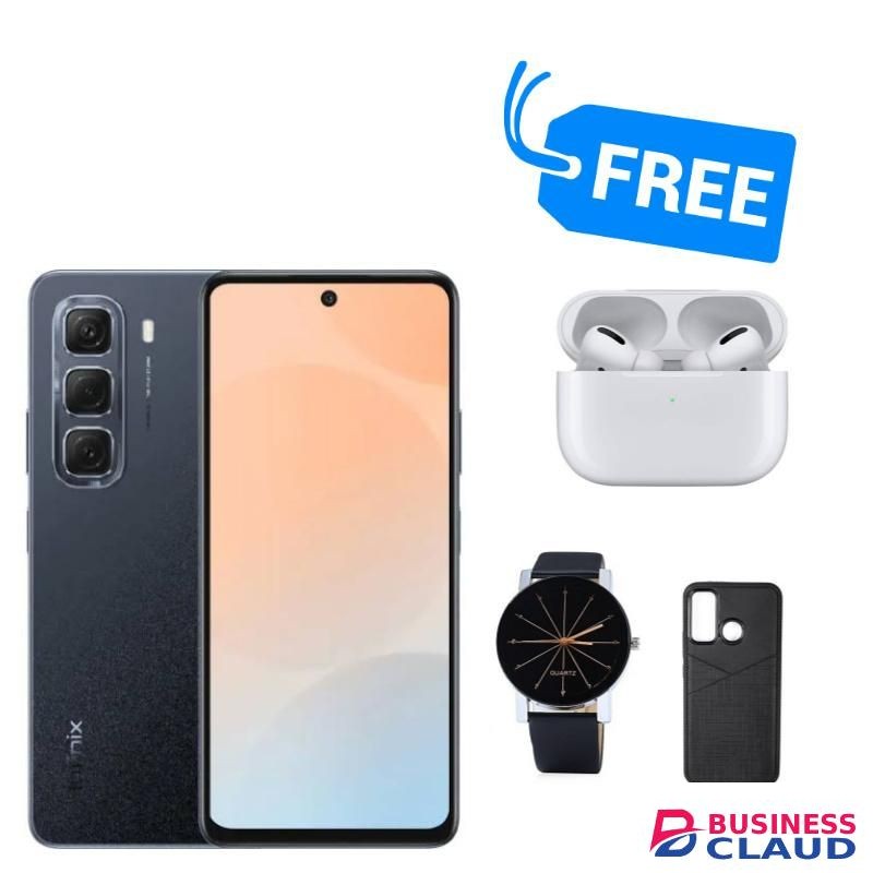 Infinix HOT 50 PRO+,AMOLED DISPLAY,6.78" INCHES,UPTO 16GB RAM & 256GB ROM,BUDS,WATCH & COVER