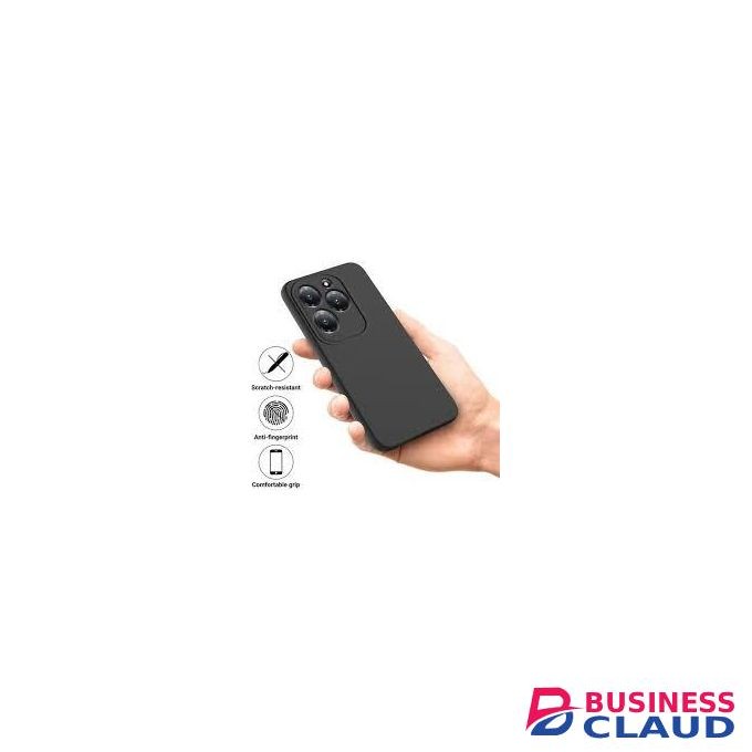 Infinix Hot 40 pro black soft silicon phone case