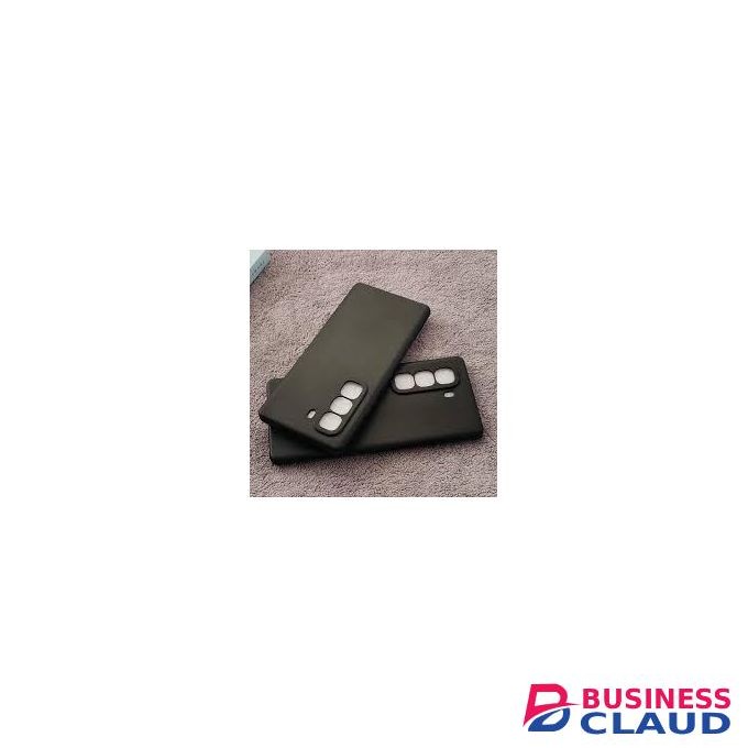 Infinix hot 50 pro plus black soft silicon phone case