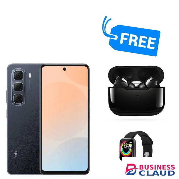 Infinix HOT 50 PRO+,UPTO 16GB RAM & 256GB ROM,5000MAH,DUAL SIM,BUDS & WATCH