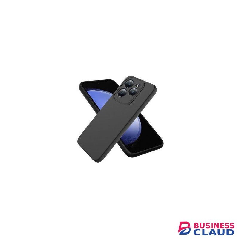 Infinix Black Soft Silicone TPU Phone Cover Case for Hot 40 Pro