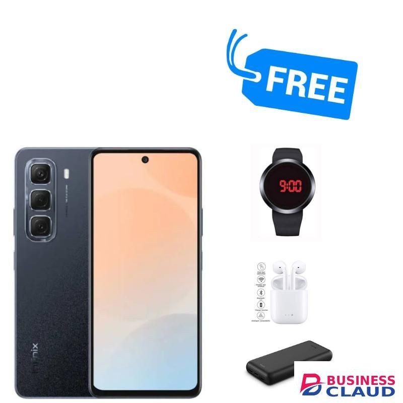 Infinix HOT 50 PRO+,AMOLED DISPLAY(256GB ROM+UPTO 16GB RAM)50MP,DUAL SIM, & FREEBIES PACK