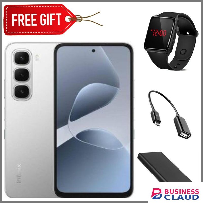 Infinix Hot 60i 4G"6.7-inch, 6GBRAM+128GB ROM' Battery: 5000mAh+Webwatch++otg+powerbank