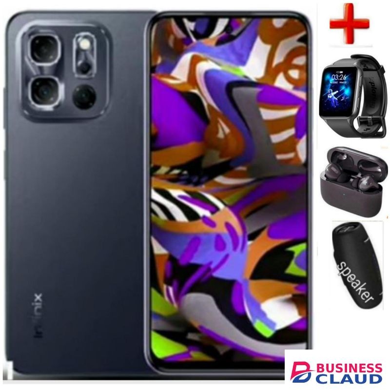 Infinix Hot 60i 6.7 '',Upto 8GB RAM+128GB ROM,5000 MAh Battery+WATCH+EARPODS+SPEAKER.