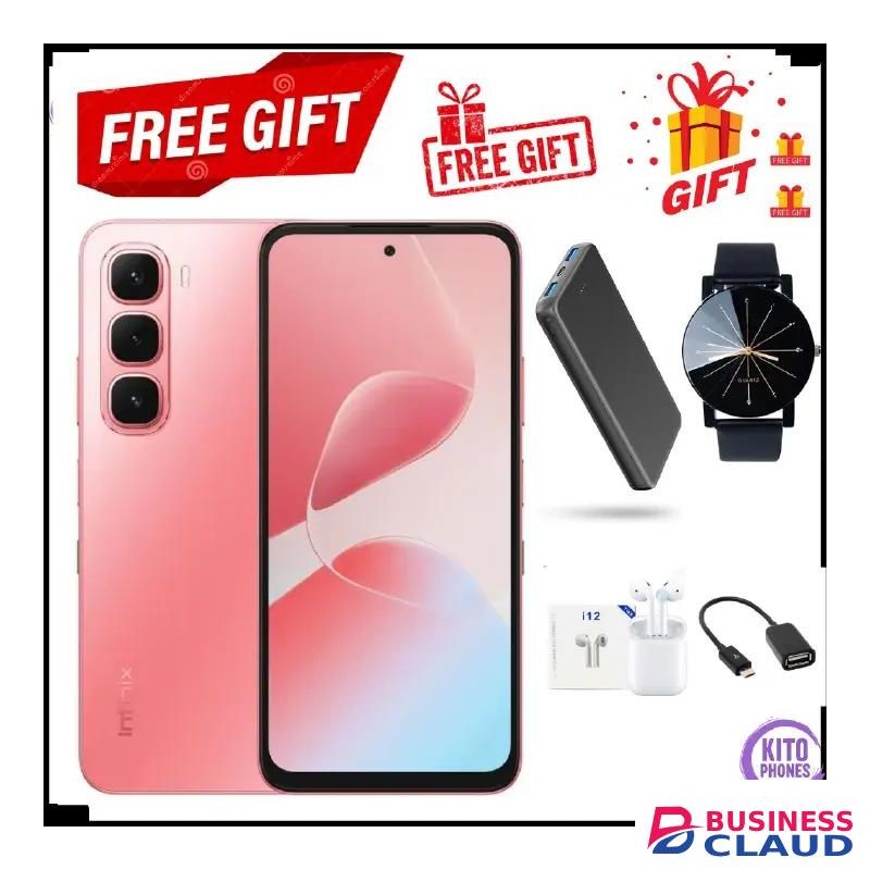 Infinix Hot 60i 4G, 6.7", 4GB RAM + 128GB (Dual SIM), 5160mAh+FREE GIFTS