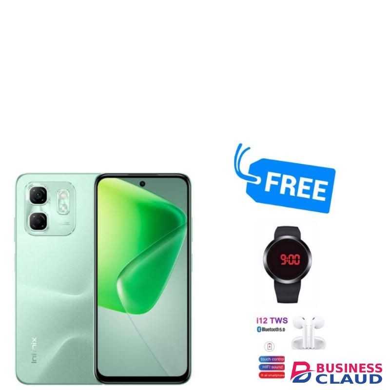 Infinix HOT 50i,SCREEN DISPLAY 6.7"..128GB ROM +UPTO 12GB RAM,5000MAH,WATCH & BUDS,SPLY"