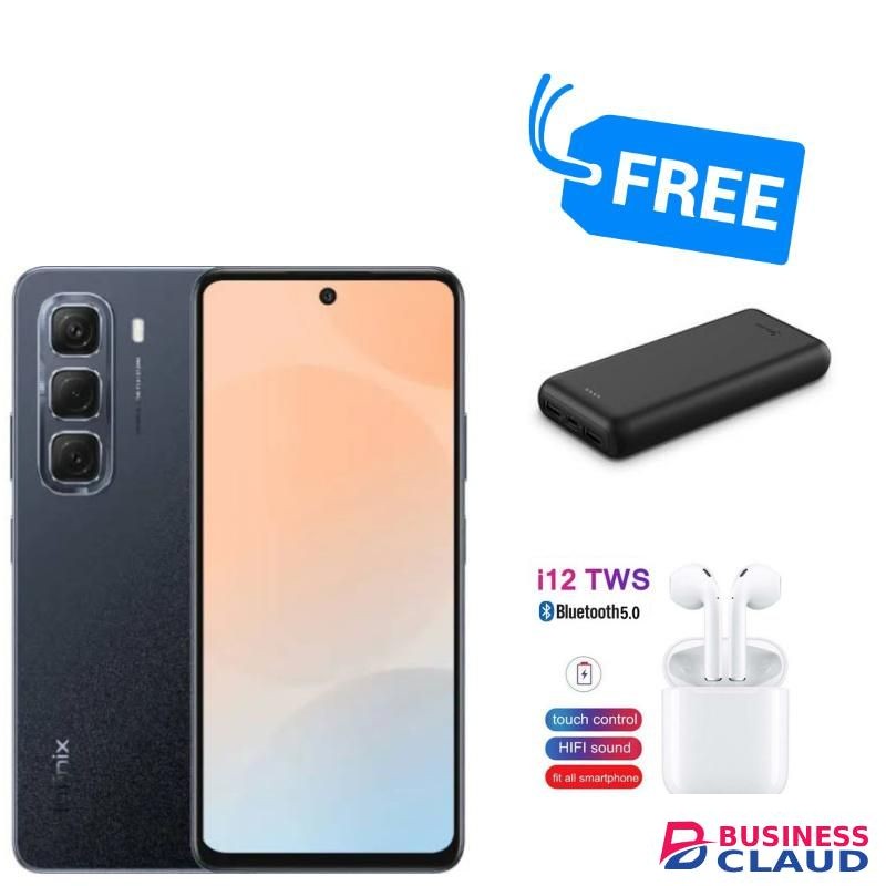 Infinix HOT 50 PRO+,AMOLED DISPLAY 6.78" INCHES,UPTO 16GB RAM & 128GB ROM,5000MAH,POWERBANK & BUDS