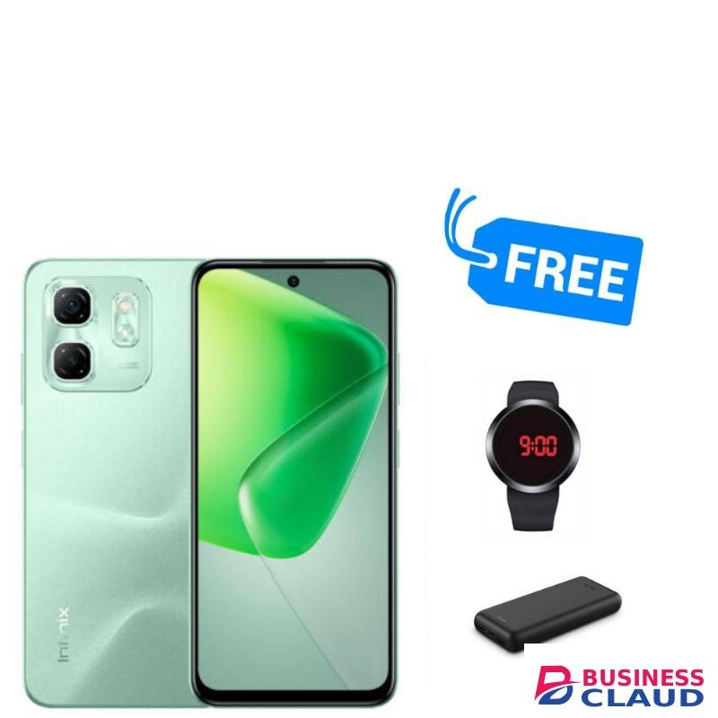 Infinix HOT 50i,SCREEN DISPLAY,,128GB ROM & 6GB RAM,48MP,5000MAH,DUAL, 120HZ,18W,WATCH & POWERBANK,SPLY"