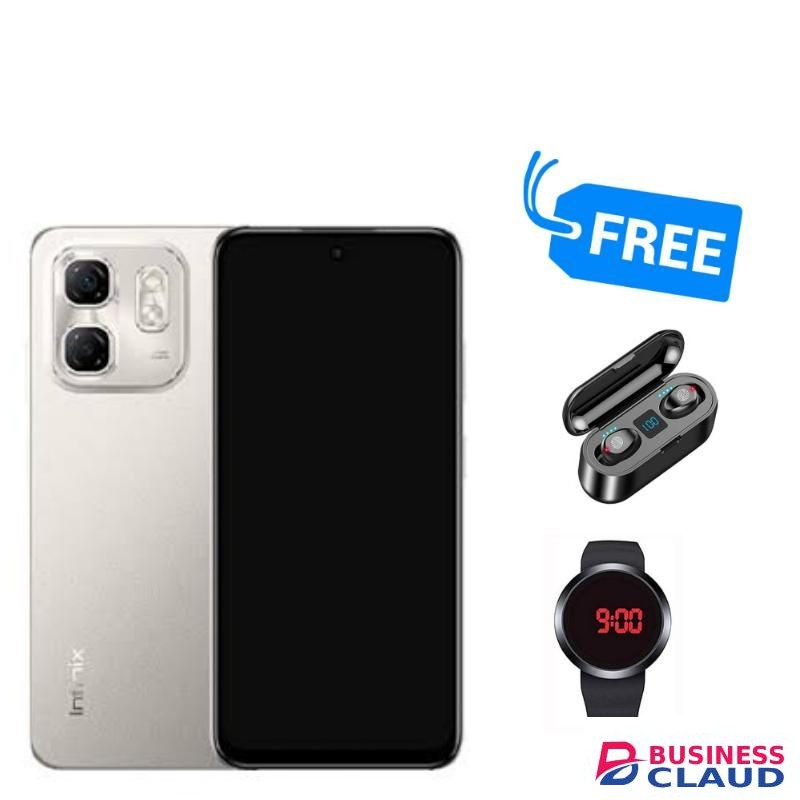 Infinix HOT 50i,IPS LCD 6.7",,,UPTO 12GB RAM +128GB ROM,DUAL SIM,5000MAH,BUDS & WATCH,GREY,,SPLY: