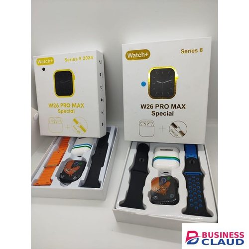 W26 Pro Max Smart Watch + Free Airpods Set – Enhance Your Fitness and Lifestyle