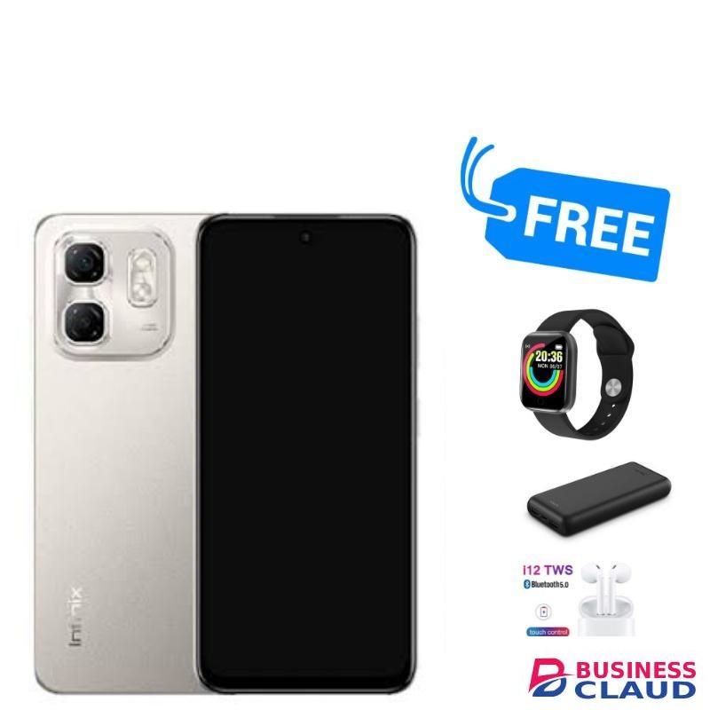 Infinix HOT 50i,IPS LCD 6.7",,,128GB ROM+6GB RAM+6GB RAM,5000MAH,DUAL SIM,PB+SMART WATCH & BUDS,SPLY""