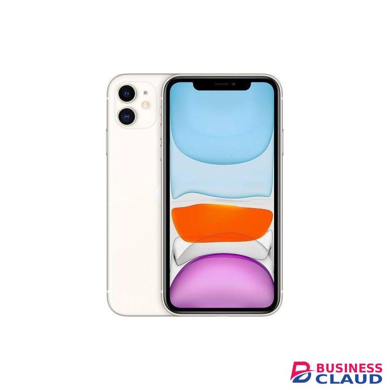 Apple IPhone 11, 64GB, Single SIM, Display 6.1", Camera Dual 12MP, Battery Health 100% - White