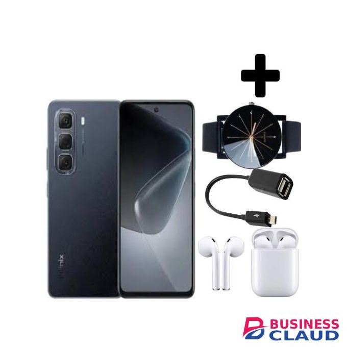 Infinix Hot 60i 4G"6.7-inch, 6GBRAM+128GB ROM' Battery: 5000mAh+Web Watch+Earpods+Otg