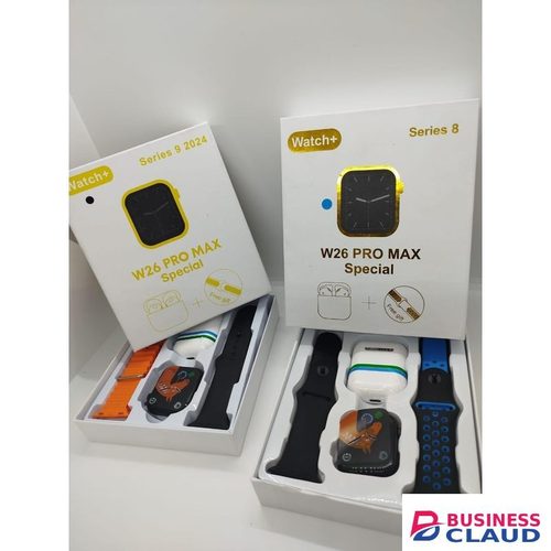 W26 Pro Max Smart Watch with Free Airpods for the Modern Fitness Enthusiast