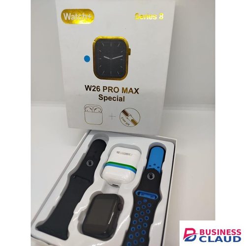 W26 Pro Max Bluetooth Smart Watch with Free Airpods – Perfect for Your Daily Routine