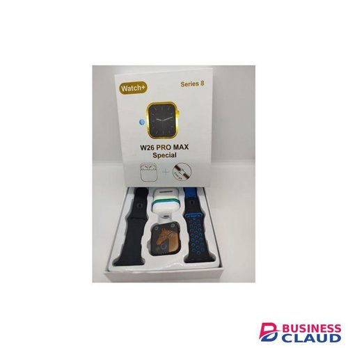 W26 Pro Max Series 8 Smart Watch and Airpods Combo