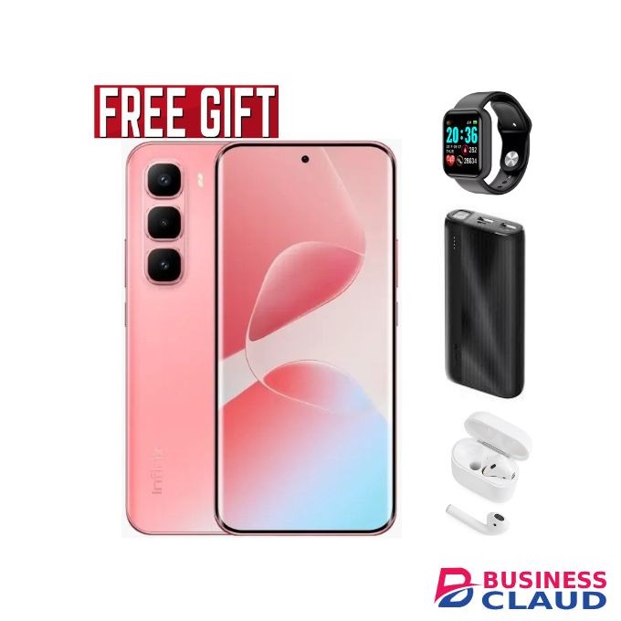 Infinix HOT 60 PRO PLUS,AMOLED CURVED SCREEN DISPLAY 6.78" INCHES(8GB +8GB) 16GB RAM & 128 GB 5160 MAH BATTERY COMES WITH FREE GIFTS ( AIRPODS + SMART WATCH +POWERBANK ) FOR YOU