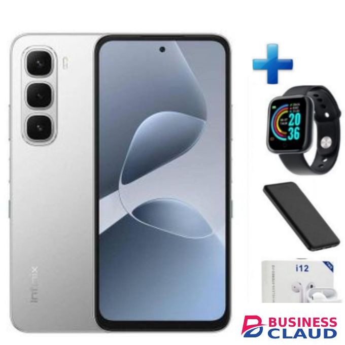 Infinix Hot 60i'6.7 Inches,8GB RAM+256GB ROM" 50 MP' Dual SIM'5000 MAh Battery//WZ// - Pod,SW PB