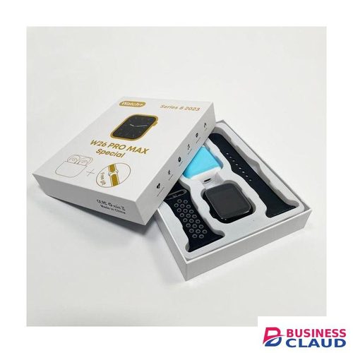 W26 Pro Max Smart Watch with Free Airpods for a Sleek & Connected Lifestyle