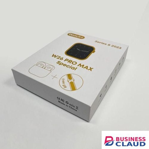 W26 Pro Max Smart Watch with Free Airpods – A Complete Fitness & Tech Experience