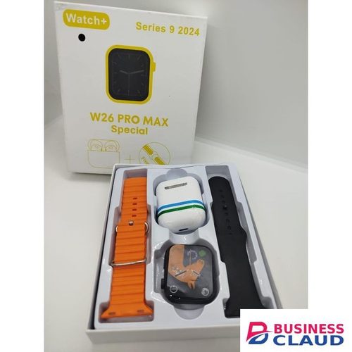 W26 Pro Max Smart Watch & Free Airpods Bundle – Technology at Your Fingertips